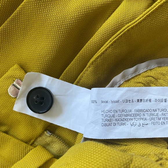 Zara high rise mustard trousers - Picture 8 of 9